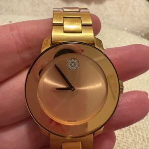 MOVADO Bold Watch-Rose Gold.